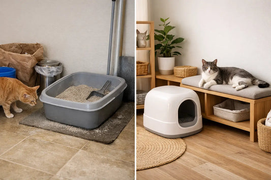 Cat Litter Room Before and After Ideas